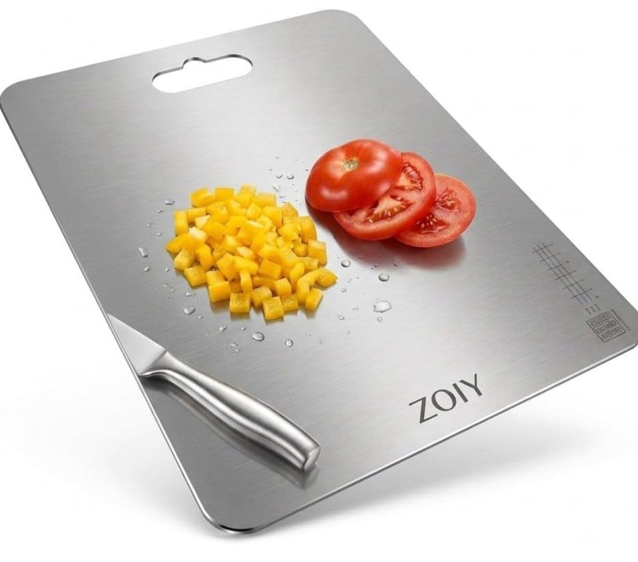 Stainless Steel Cutting Board (32 X 21 5 Cm) 
