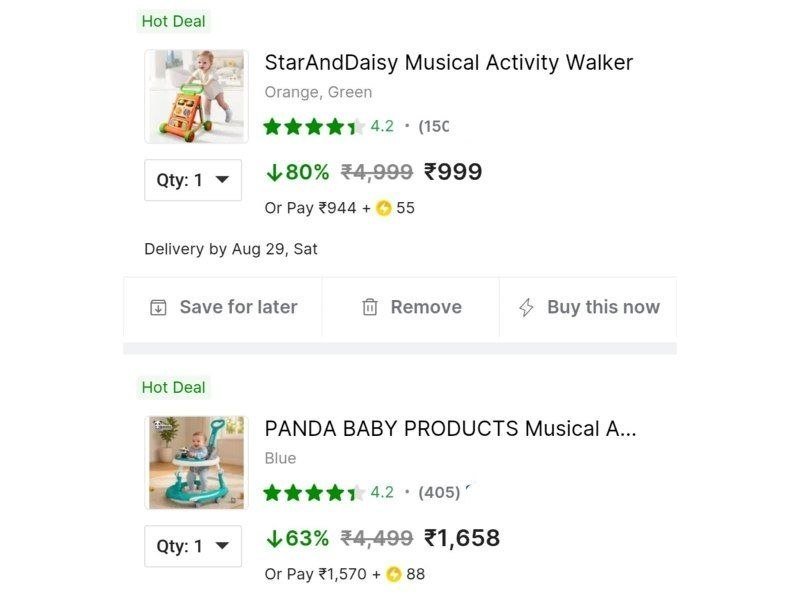 Steal 80 On Baby Walker Strollers More80 Star