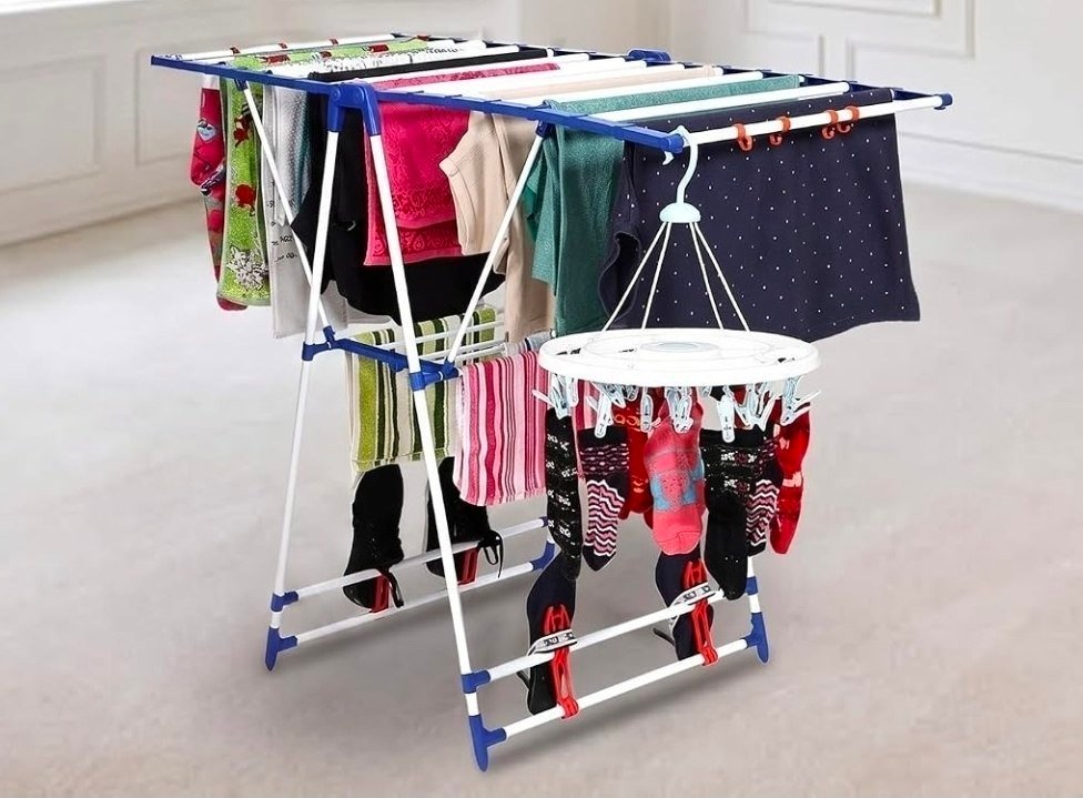 Steel Cloth Drying Stand At 999