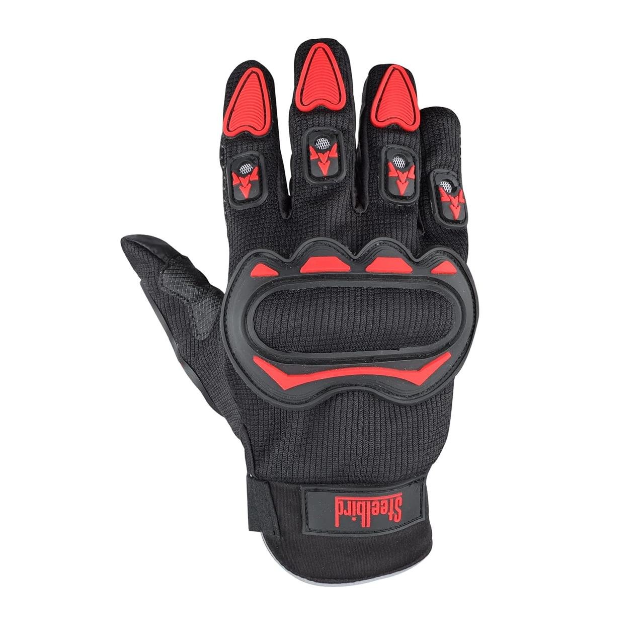Steelbird Full Finger Bike Riding Gloves With