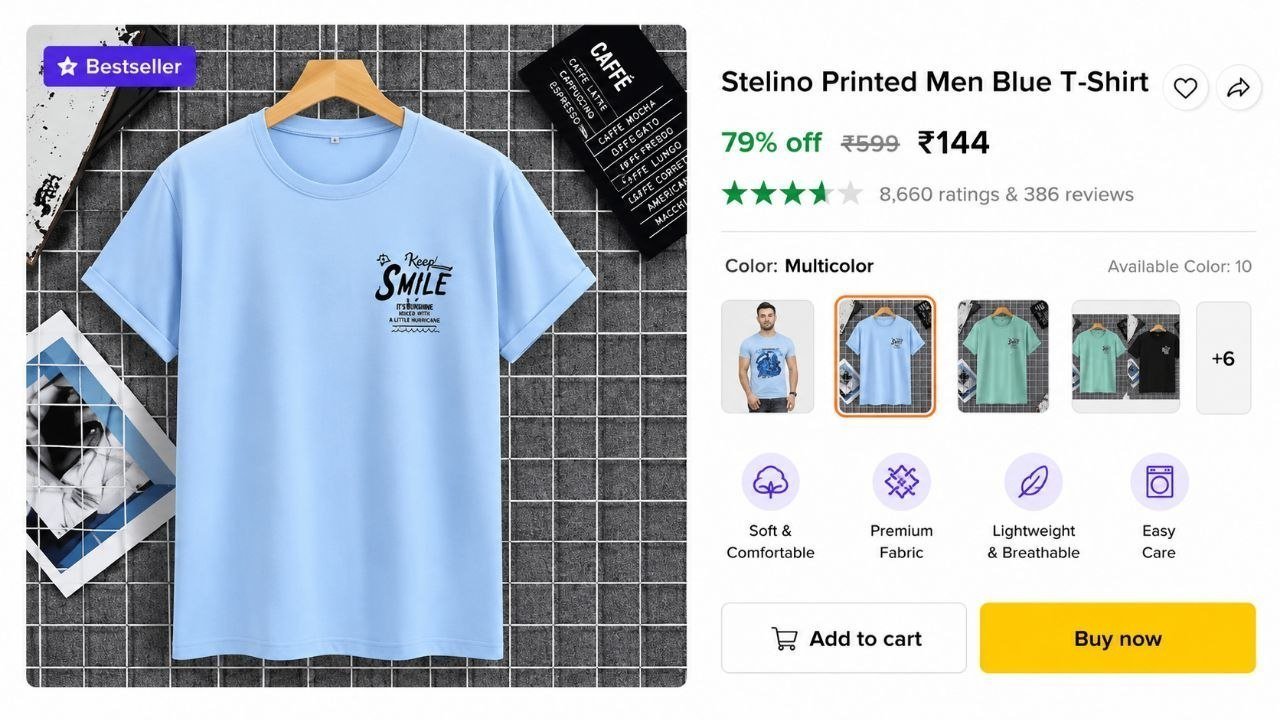 Stelino Men S T-shirt 144