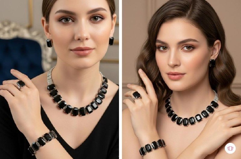 Stone-studded Jewellery Set 297 Mrp 2899 90
