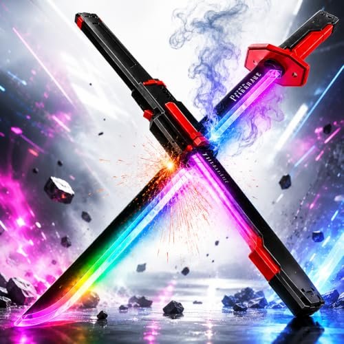 Storio Neon Spark Blade Sword Toy With Led Lights 
