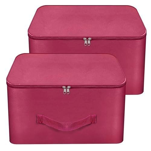 Storite 2 Pack Nylon Wardrobe Bag Underbed Cl
