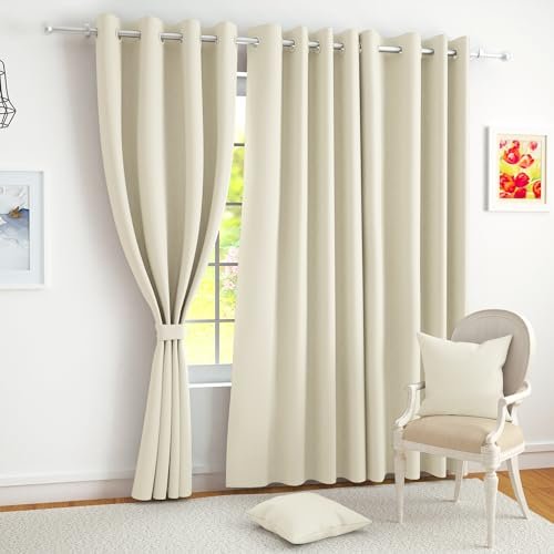 Story Home 100 True Blackout Window Curtains 