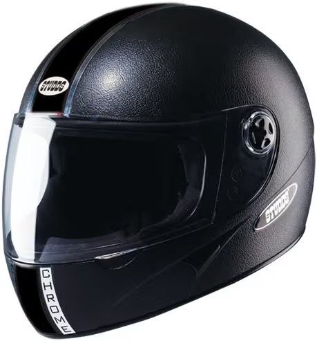 Studds Chrome Eco Full Face Helmet- Black (xl)779