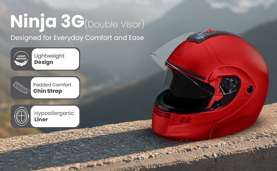 Studds Ninja Full Face Helmet 1428