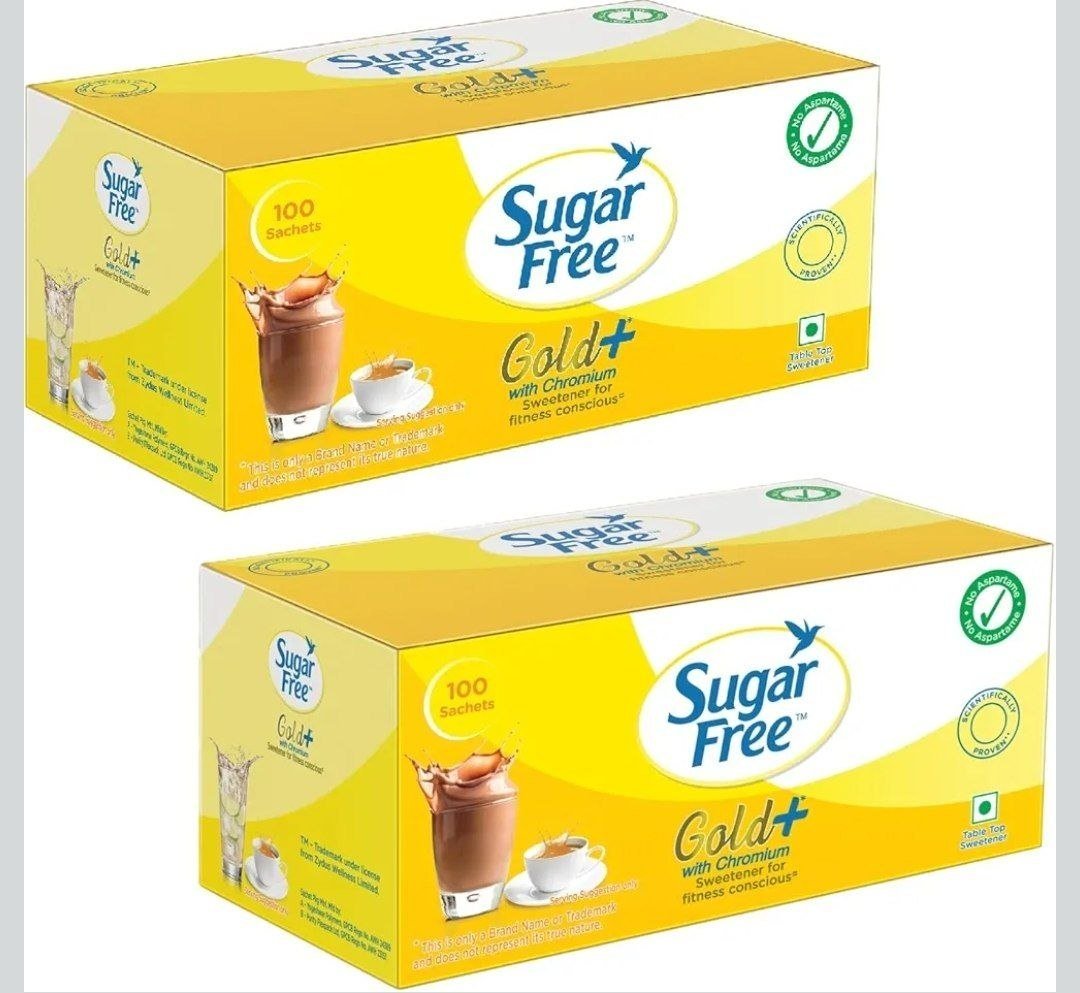 Sugar Gold 100 Sachets (pack Of 2) India S No