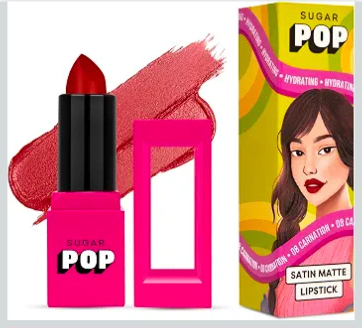Sugar Pop Satin Matte Lipstick 115