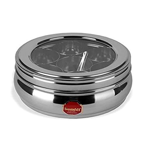 Sumeet Stainless Steel Belly Shape Masala (sp