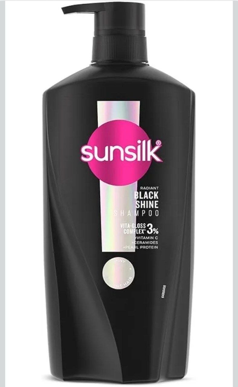 Sunsilk Radiant Black Shine Shampoo 650 Ml 36