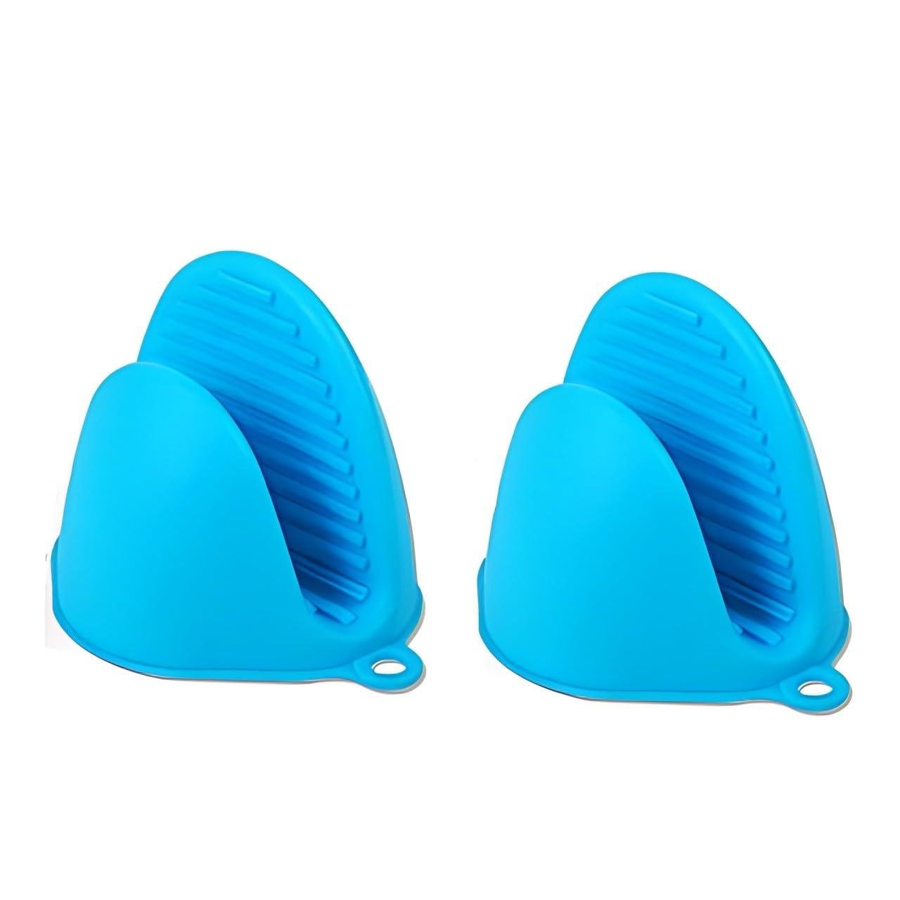 Syga Set Of 2 Silicone Pinch Grip Mitten Oven