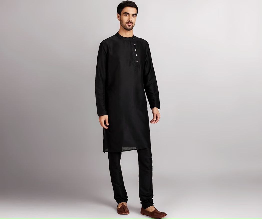 Symbol Mens Festive Long Kurta Pyjama Set (2p
