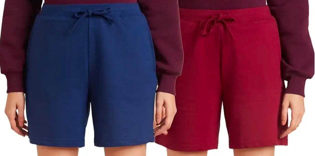 Symbol Women S Cotton Shorts - (pack Of 2)