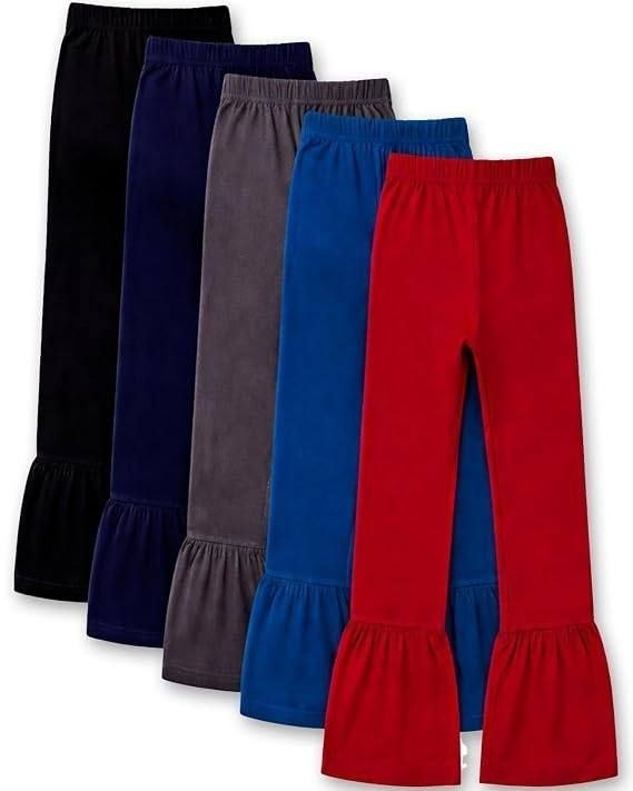 T2f Girls Flared Leggings Pack Of 5 At Rs 191