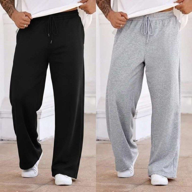 Tabubu Printed Men Black Grey Track Pants 399
