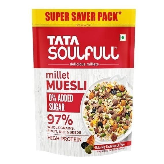 Tata Soulfull 0 Added Sugar Millet Muesli 700