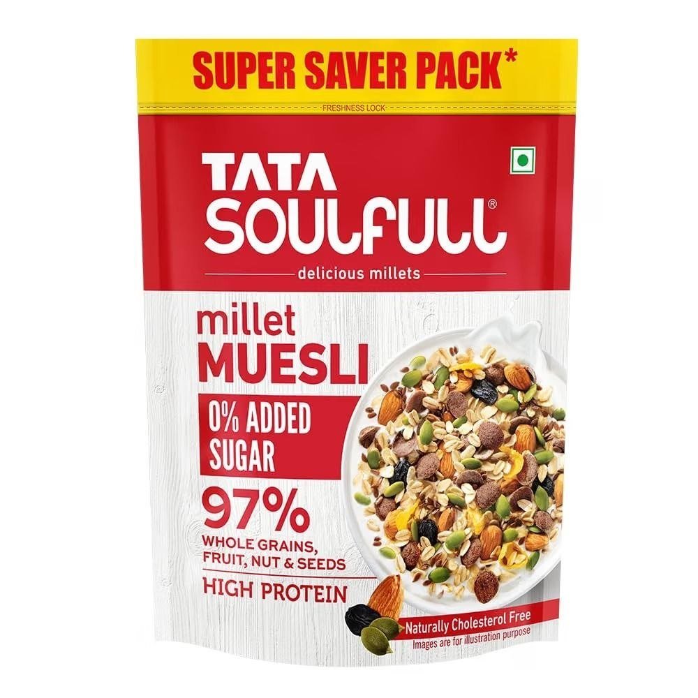 Tata Soulfull 0 Added Sugar Millet Muesli 700
