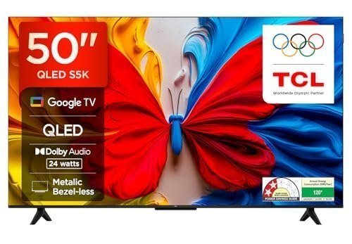 Tcl 126 Cm (50 Inches) Metallic Bezel-less Fh