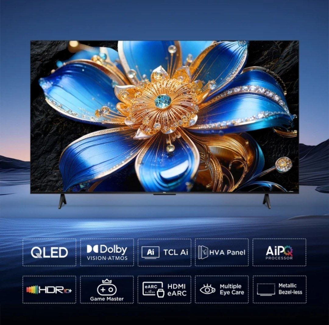 Tcl T6d 138 71 Cm (55 Inch) Qled Ultra Hd (4k) Sma
