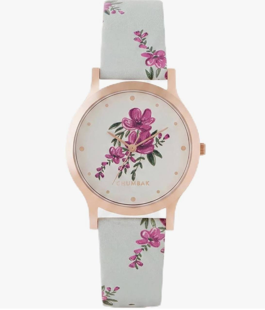 Teal By Chumbak Round Dial Analog Watch For Women 