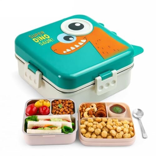 Tec Tavakkal Super Dinosaur Green Kids Lunch 