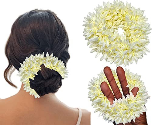 Temperia (2 Pcs) Scented Mogra Gajra Hair Acc