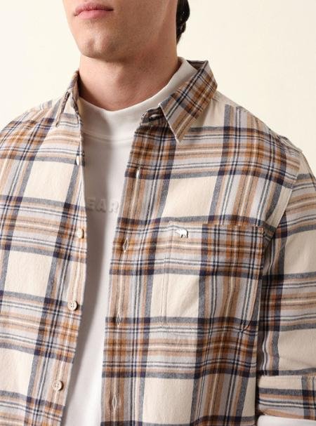 The Bear House Men Slim Fit Checked Casual Shirt 8