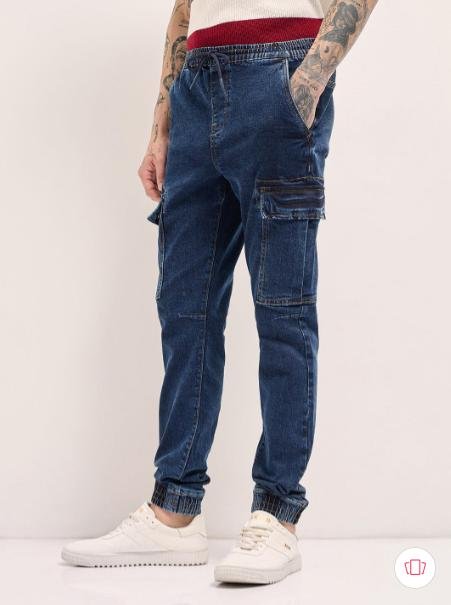 The Bear House Men Slim Fit Mid-rise Stretcha