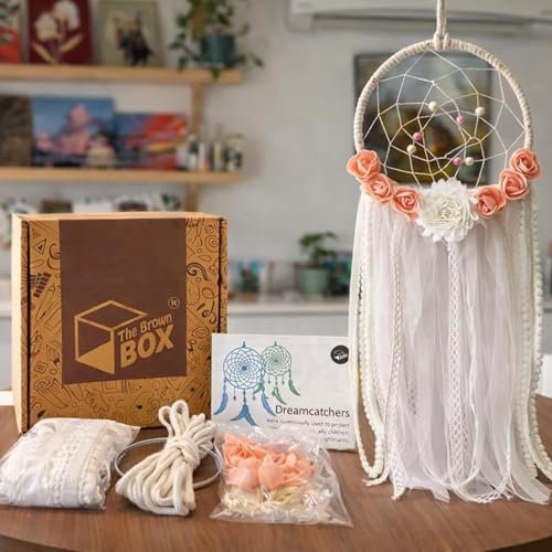 The Brown Box Diy Dream Catcher Making Kit Fo