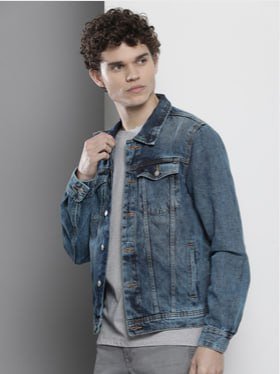 The Indian Garage Co Men Blue Cotton Washed D