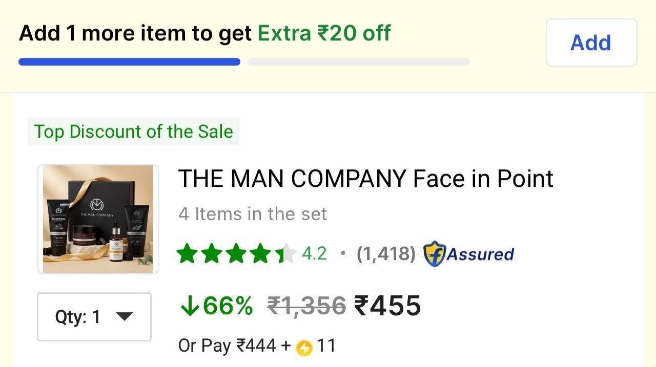 The Man Company 4 In 1 Everyday Grooming Kit 