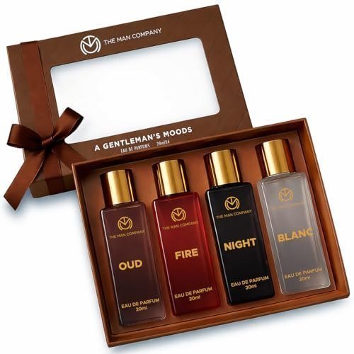 The Man Company Perfume Gift Set For Man 4 X 20ml 