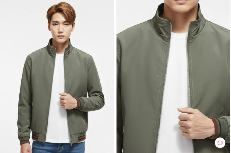 The Roadster Lifestyle Co Mandarin Collar Bom
