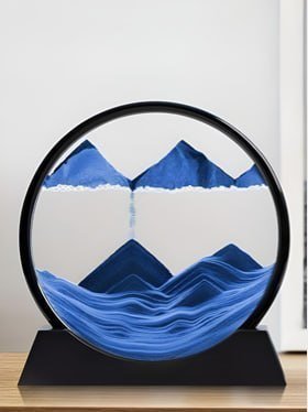 Tied Ribbons Moving Sand 3d Deep Sea Art Picture W