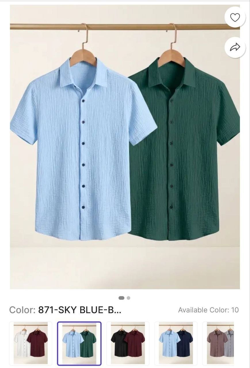 Tigersnake Men Self Design Casual Light Blue 