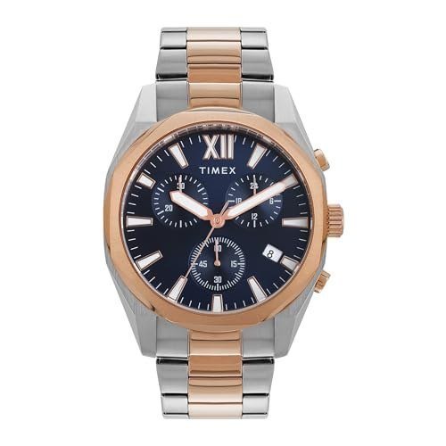 Timex Analog Watch For Men With Blue Dial Multicol
