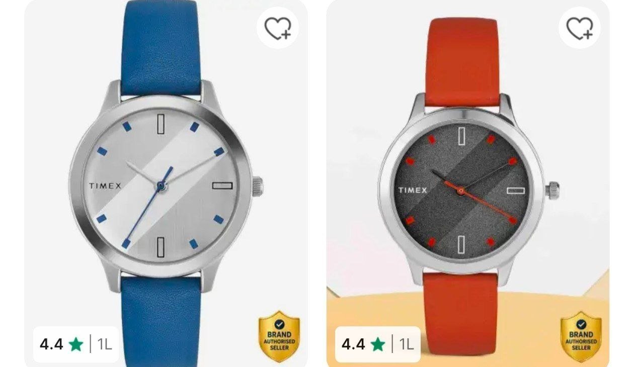 Timex Wrist Watches Starts 809