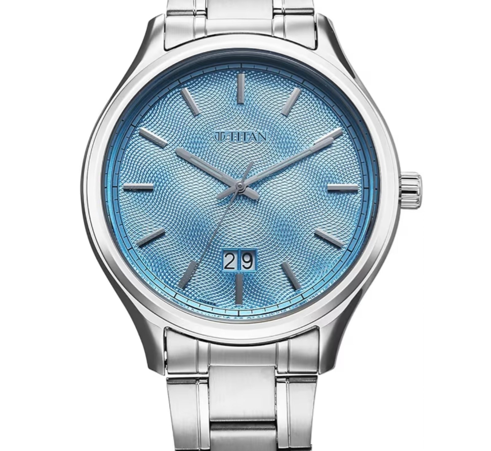 Titan Quartz Blue Dial Watch For Men For 3 28