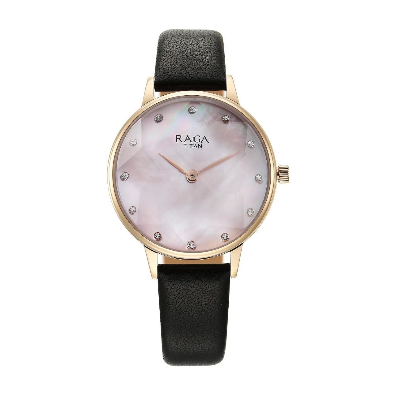 Titan Raga Showstopper Quartz Analog Mother Of Pea