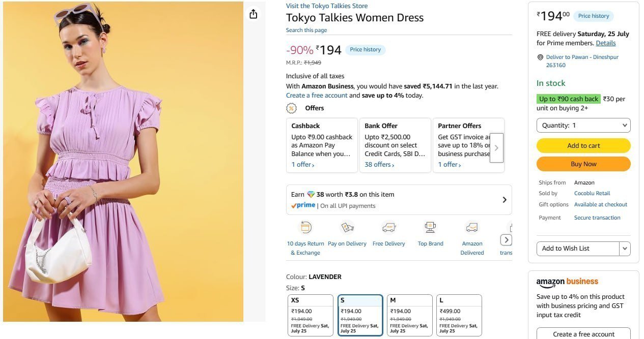 Tokyo Talkies Women Dress 194