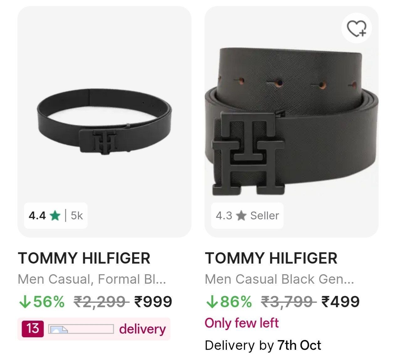 Tommy Hilfiger Belts