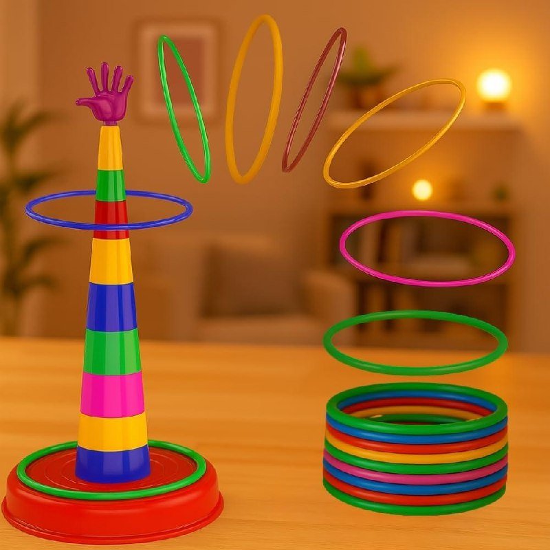 Toy Imagine 2 In 1 Ring Toss Game For Kids Fu