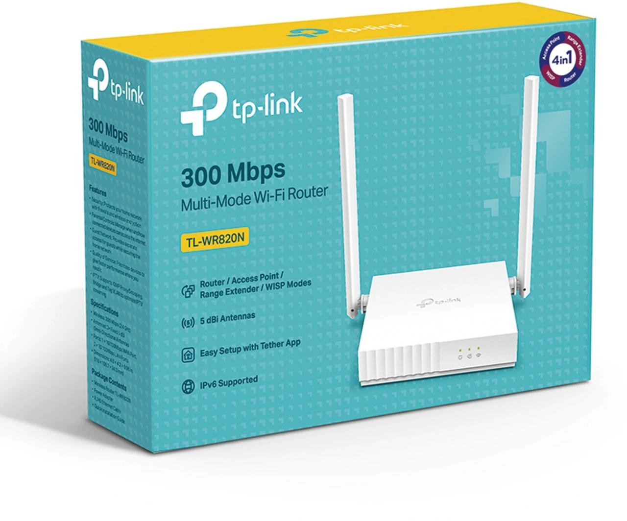 Tp-link Tl-wr820n Wireless Router 2 4 Ghz 300