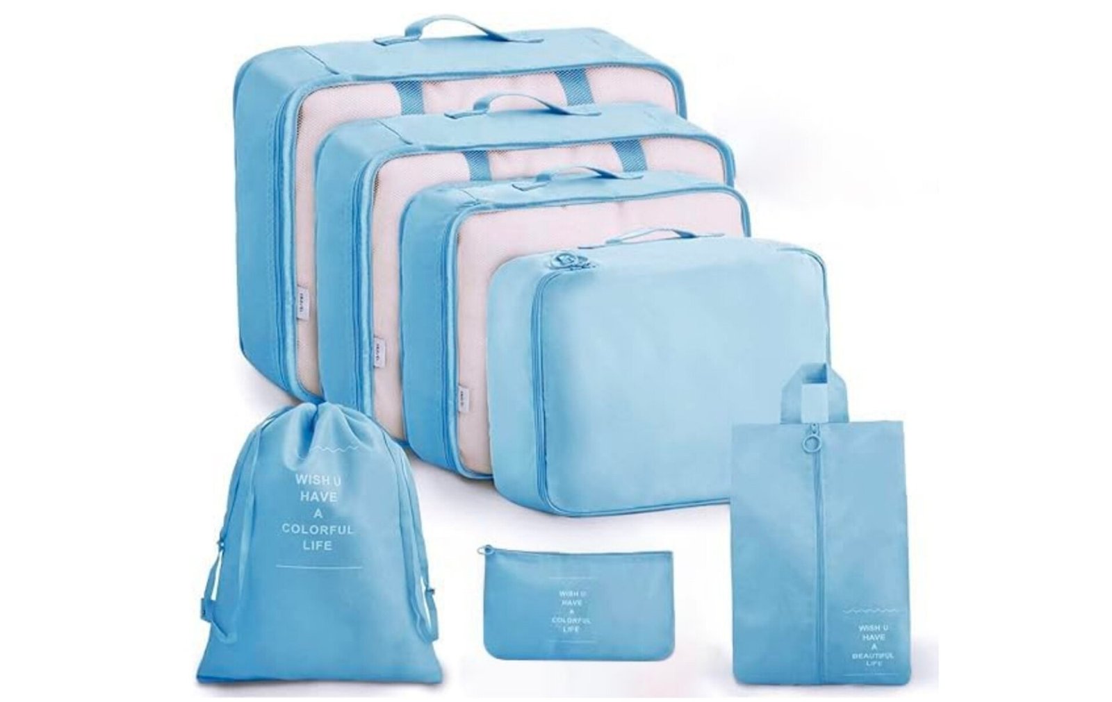 Travel Organizer Bag - 7pcs At 380more Deals