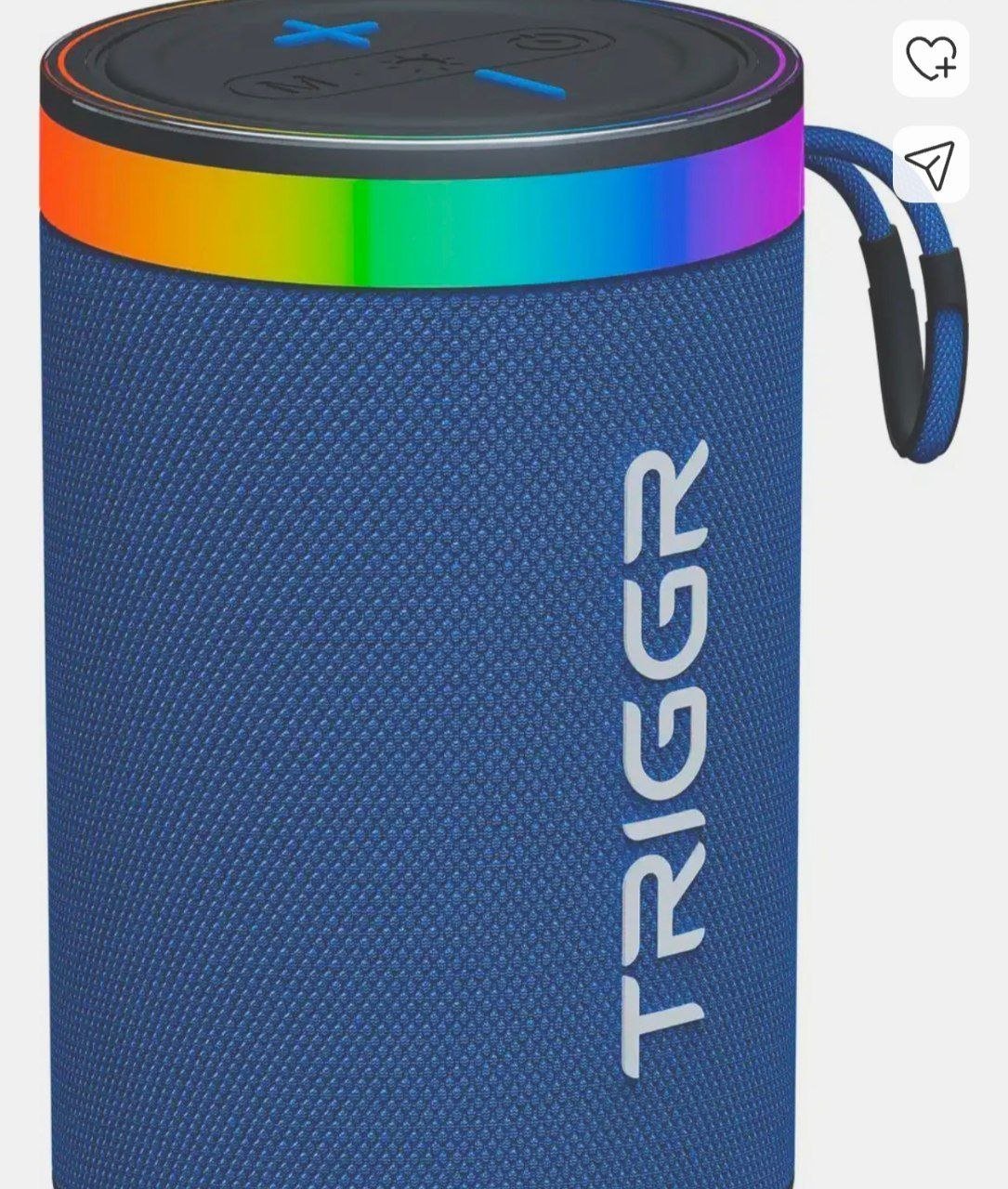 Triggr Roar 10w Bluetooth Speaker With Rgb Li