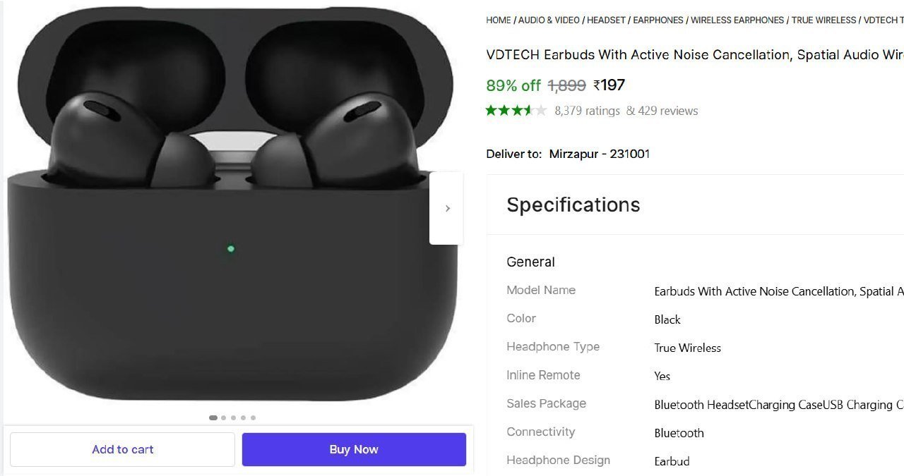 Tws Earbuds At 197 Good Rating Reviews (8 3k 