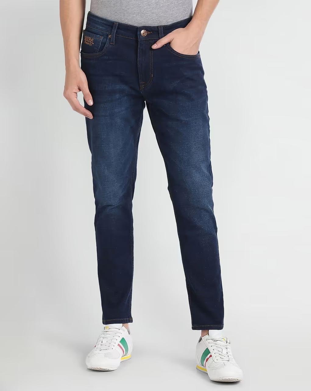 U S Polo Assn Men Henry Cropped Fit Jeans 1 1