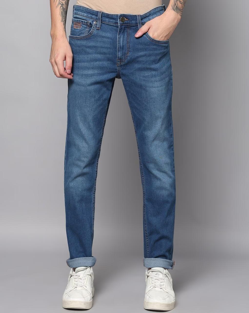 U S Polo Assn Men Mid Rise Tapered Fit Jeans 840