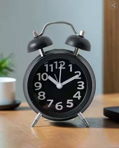 Umai Loud Twin Bell Table Clock 532 Mrp 749 Save 2